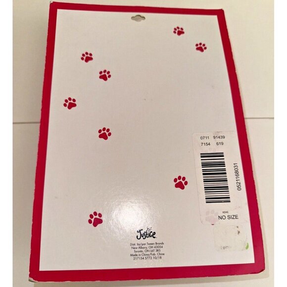 Justice Pet Shop Bakery Set NOS Cupcake Chef Hat Accessory Set Plush Pet NEW - Picture 2 of 2